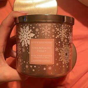 Bath and body candle